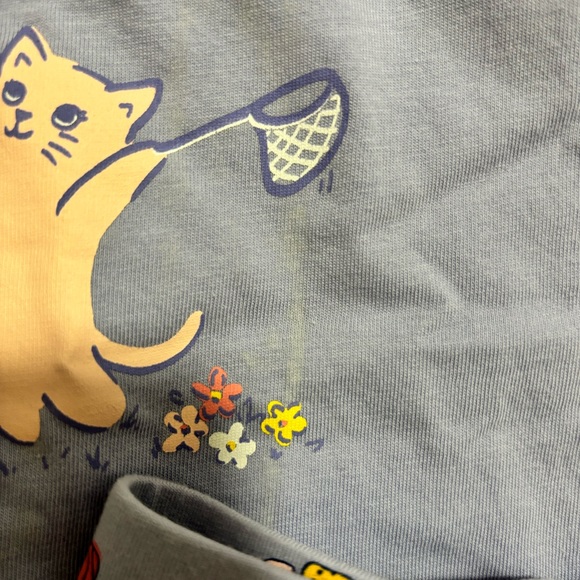 Joe fresh two piece butterfly set. 3-6 months. - Picture 2 of 3